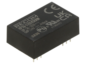 Despite their impressive performance, the converters have a low profile.
Despite their impressive performance, the converters have a low profile.