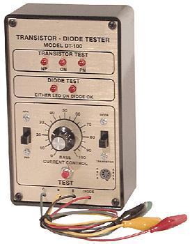 Figure 8 – A low-cost transistor and diode test.
