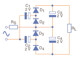 Figure 6 – Full-wave quadrupler.
