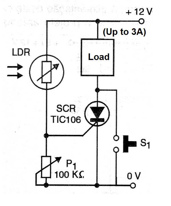 Figure 1 - Alarm with SCR Figure 1 - Alarm with SCR