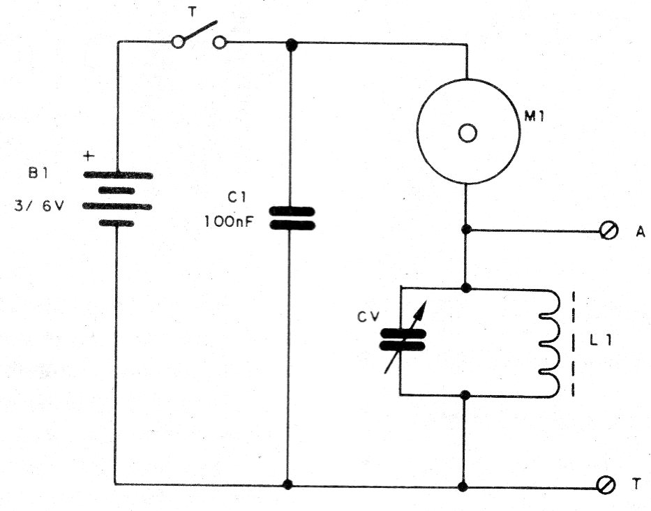 Figure 2 - Our transmitter circuit Figure 2 - Our transmitter circuit