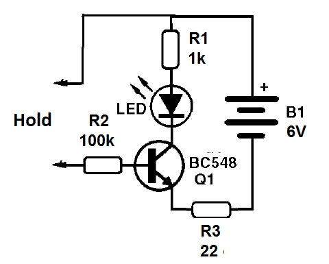 Figure 1 - Touch sensor circuit Figure 1 - Touch sensor circuit