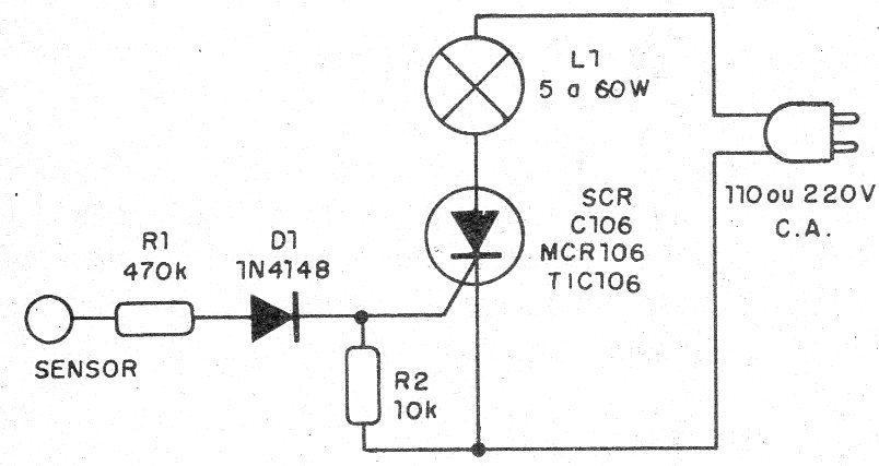 Figure 1 - Touch Switch Diagram Figure 1 - Touch Switch Diagram