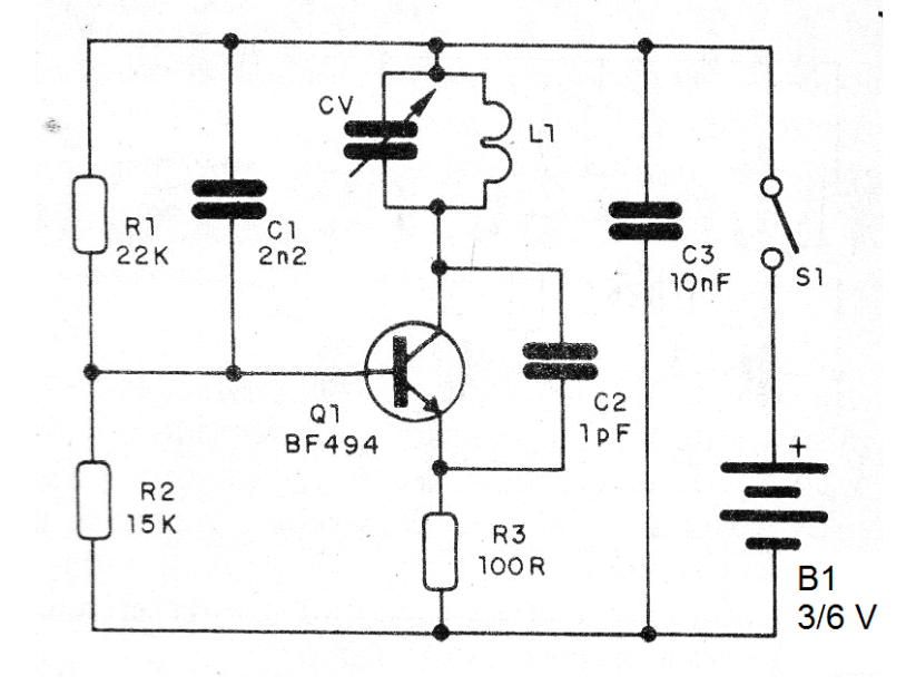 Figure 1 - Oscillator diagram Figure 1 - Oscillator diagram