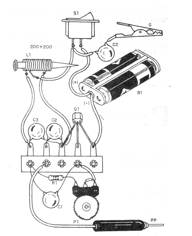 Figure 2 - Aspect of mounting on a terminal strip