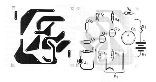 Figure 2 - Printed circuit board for mounting